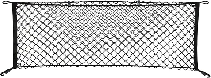 Envelope Style Trunk Mesh Cargo Net for Lexus RX300-450 2010-2025, Automotive Exterior Accessories - Premium Car Storage Organizers, Cargo Bed Net for Pickup Truck, Smart Vehicle Storage Organizer