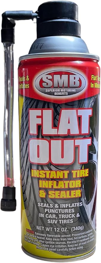 Flat Out Tire Inflator Sealer (1, 12)