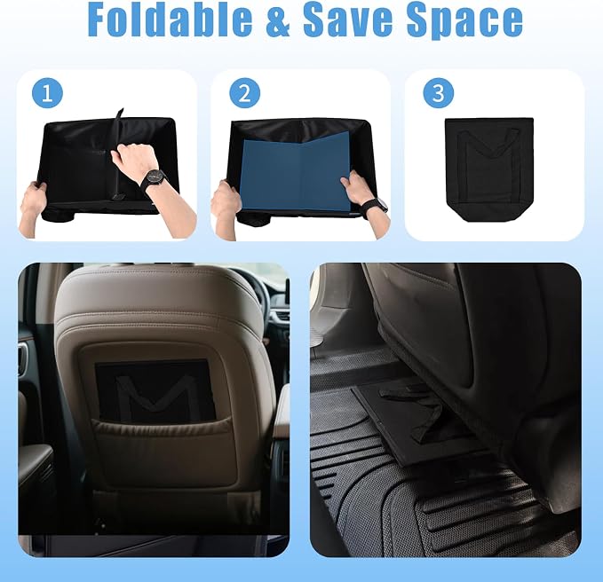 Smof Car Organizer- Car Seat Organizer for Front Seat Back Seat | High Road CarHop Front Seat Car Organizer with Car Cup Holder, Passenger Seat Tray