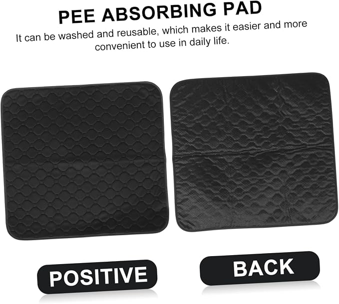 Waterproof Seat Protector Pad Non Slip Washable Car Seat Cushion Reusable Absorbent Chair Cover for Elderly Adults Children Pets 22X21 Inches