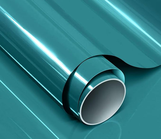 ColorFusion PPF by VViViD, Gloss Miami Lagoon Blue Dry Apply PPF Vinyl Car Wrap Roll 10ft x 5ft