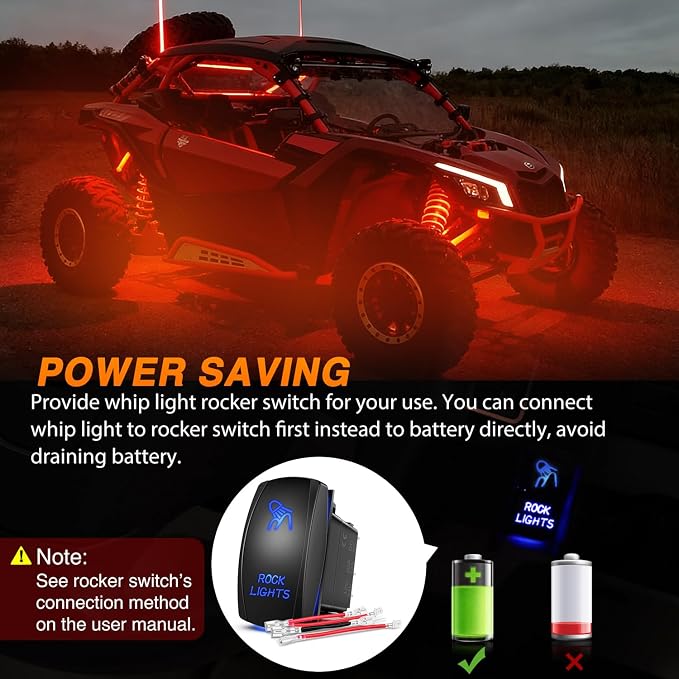 Nilight RGB LED Rock Lights Kit 12 Pods Underglow Multicolor Neon Pod with Remote & Bluetooth App Control DIY Flashing Music Mode Wheel Well Light for Truck ATV UTV RZR SUV