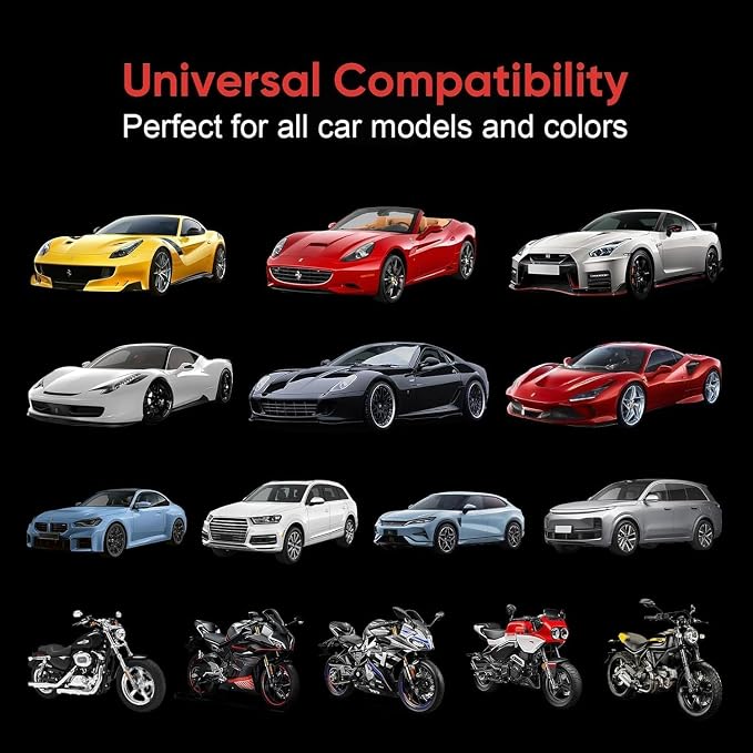 Nanopolix Scratch Remover for Vehicles - 2026 Upgrade Car Cloth Scratch Remover, Quick Fix Removal Paste for Deep Scratch Repair, All Paint Colors Polishing Kit