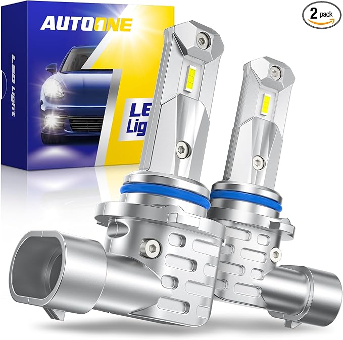 AUTOONE H10 Fog Bulb, 9 Times Brighter H10 Bulb, 3 Min Quick Install, 20 Years Lifespan, No Flicker