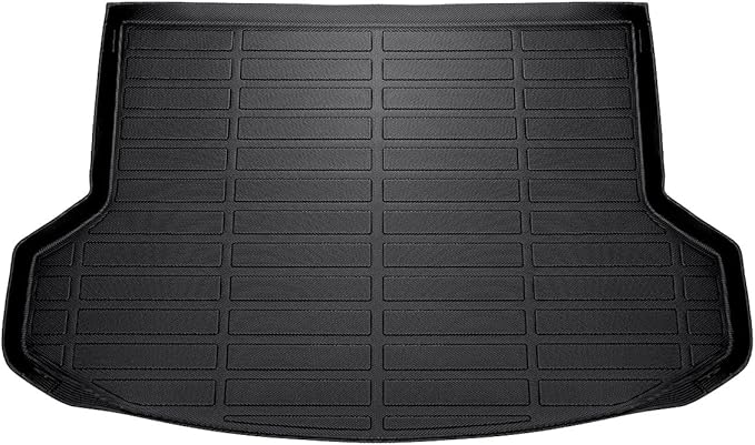 Cartist Cargo Liner Custom Fit for Kia Seltos 2021-2024 2025 2026 in Upper Position(Fits Without Subwoofer)(No SX Turbo Models) All Weather Trunk Floor Mat TPE Waterproof