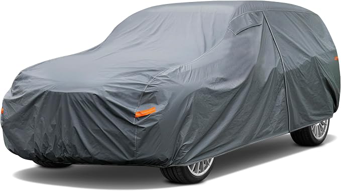 GUNHYI 16 Layers Minivan Car Cover Waterproof All Weather, Universal Fit Toyota Sienna, Honda Odyssey, Dodge Grand Caravan, Ford Flex, Kia Carnival/Sedona, Nissan Quest, Buick Terraza, Saab 9-5 etc.
