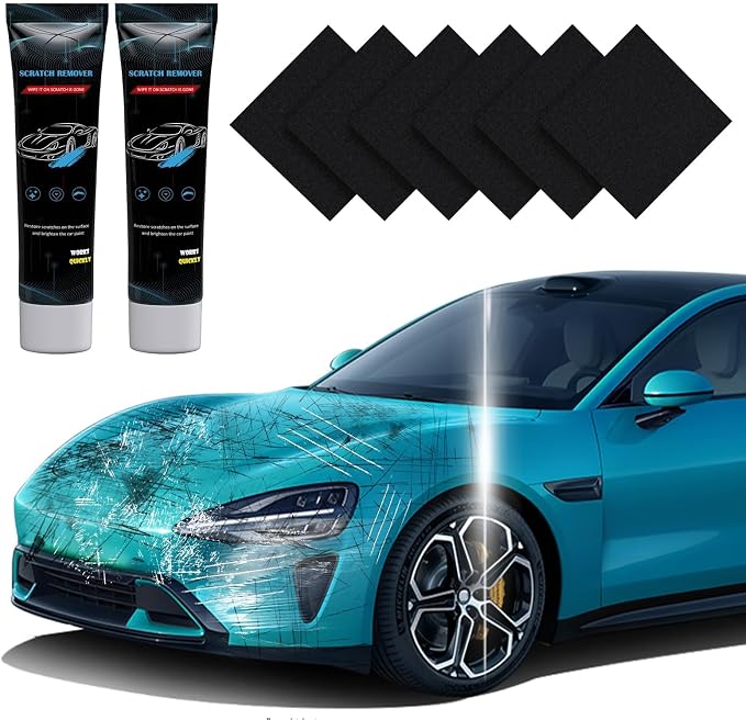 Reusable Nano Magic Cleaning Cloth, Nano Sparkle Car Polish for Vehicles, Swirl