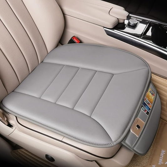 Lofty Aim Car Seat Cushion for Driving, Memory Foam Driver Seat Cushion | Car Seat Cushion for Long Driving, Automotive Seat Cushion for Pain Relief, Car Seat Pillow Fits Most Vehicles, Office, Gray