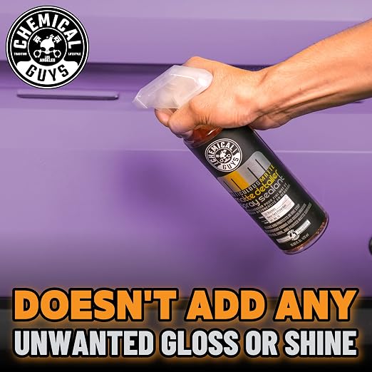 Chemical Guys, Meticulous Matte & Satin Finish Detailer & Sealant, 16 oz | Quick detailer for satin and matte finishes and vinyl wraps, cleans streak-free without adding unwanted gloss