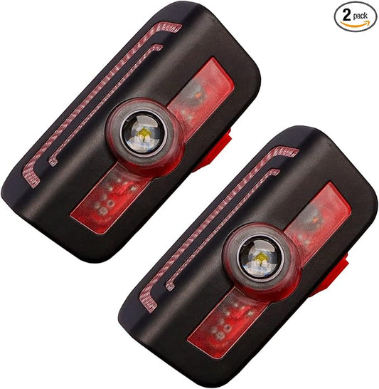 2 Pcs Non-Fading Door Light Logo, Projector Welcome Lamp Door Light Puddle Lights Kit Compatible with Accessories S Class 2021-2024 / C Class 2022-2024 / E Class 2024 / GLC EQS