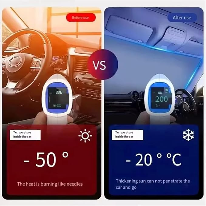 6 Layers Car Cover Waterproof All Weather for Automobiles, Outdoor Full Cover Rain Sun UV Protection with Zipper Cotton, Universal Fit for Sedan (194-208 inch)
