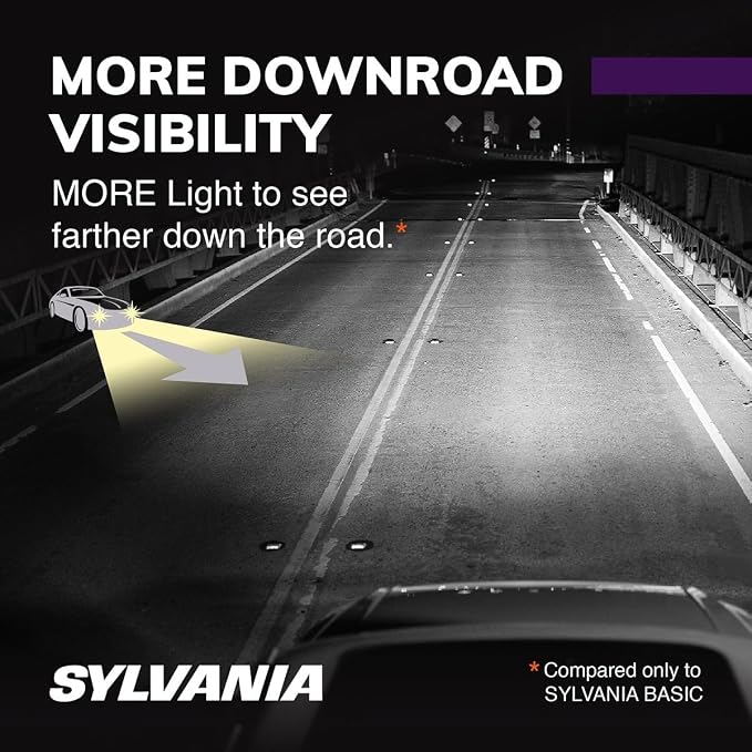 SYLVANIA - H7 XtraVision - High Performance Halogen Headlight Bulb, High Beam, Low Beam and Fog Replacement Bulb (Contains 2 Bulbs)