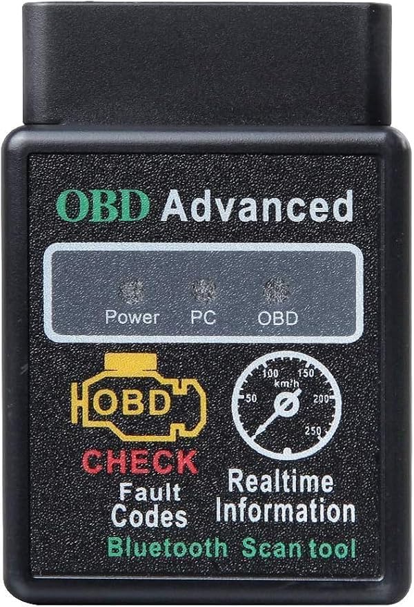 Eonon V0056 OBD2 Bluetooth Diagnostic Scanner for Android Stereos | Wireless Bluetooth connection, displays real-time vehicle data, Only for Eonon Android Car Stereo