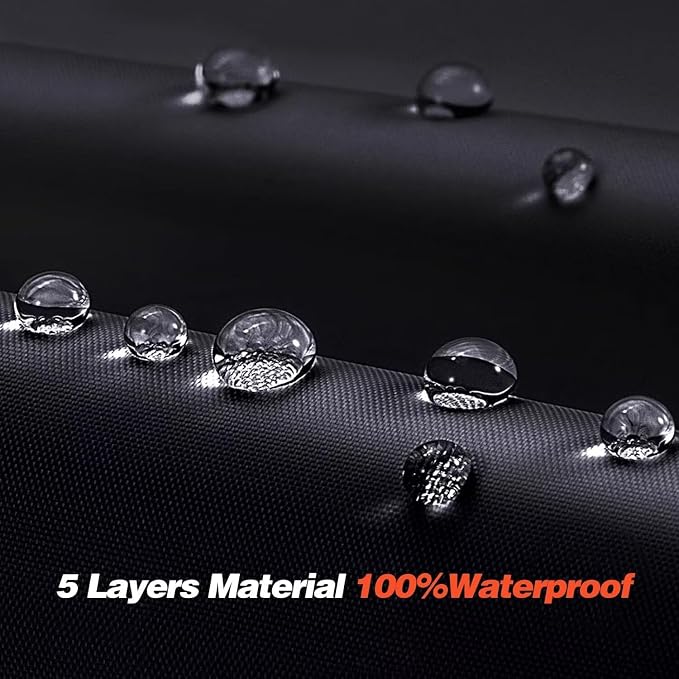 Large SUV Car Cover for BMW X7 2018-2026 100% Waterproof All Weather, Heavy Duty Outdoor Full Exterior Covers Rain Sun Wind UV Protection.
