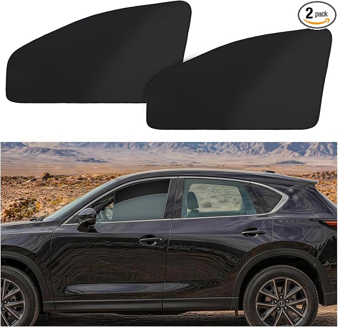 ZATOOTO Magnetic Car Window Shade 2 Pack Car Shades for Front Windows | Car Privacy Curtain UV Block Window Shade, Universal Size for Vehicle Privacy Window Shade for Driver