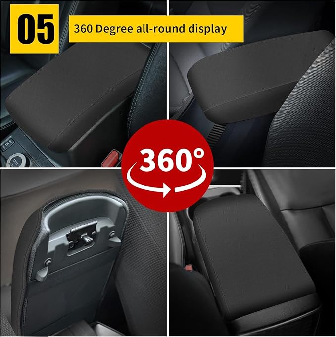 AOMSAZTO Armrest Covers for 2012-2015 Honda Civic Neoprene