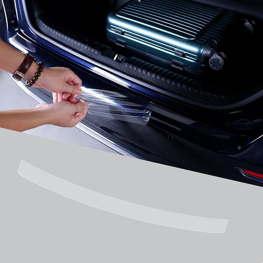Car Rear Bumper Protector Guard for Honda Accord 2018-2022 Accessories, 8.5 Mil Clear TPU PPF Paint Protection Film, Invisible Anti-Scratch Trunk Lip Shield (1 PCS)