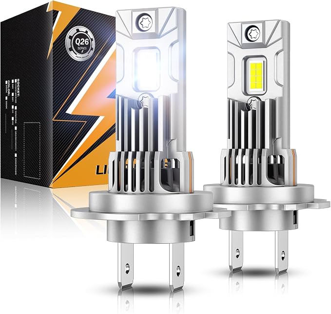 Auxbeam H 7 Fog Light, 20000LM 6500K White Offroad Light or Fog Light