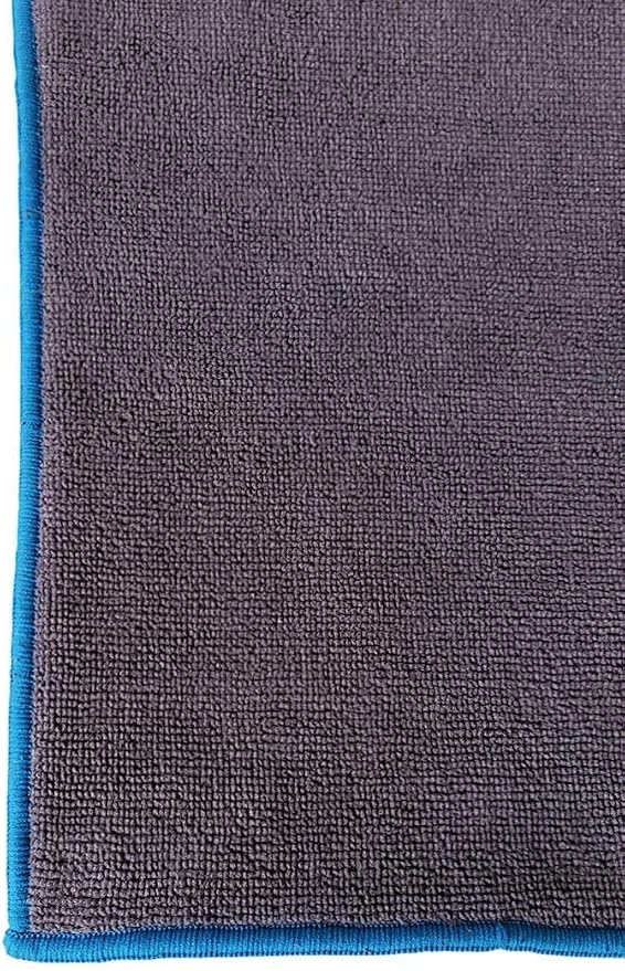 Premium Waterproof Seat Pad for Incontinence - Slip- Resistant, Ultra Absorbent Soft Microfiber 22 x 22 Inches - for Adults, Kids and Pets, Gray/Blue