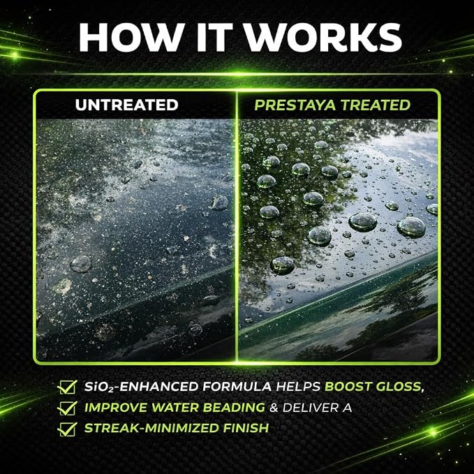 Premium Ceramic Detail Spray for Cars SiO2 Quick Detailer Spray Hydrophobic Water Beading Gloss Booster for Cars Trucks SUVs Motorcycles & RV 16 fl oz