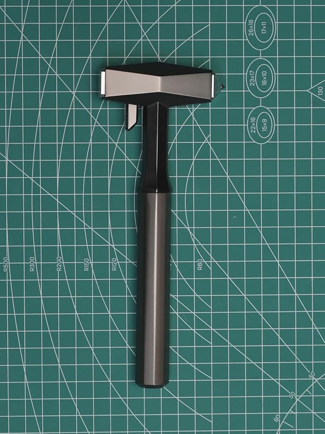 Window Breaker Seatbelt Cutter for Car Tungsten-Titanium – Shatters Double-Layer Laminated Glass, 90HRA Alloy Tip, All-Metal Glass Breaker and Seatbelt Cutter Safety Tool, Gray