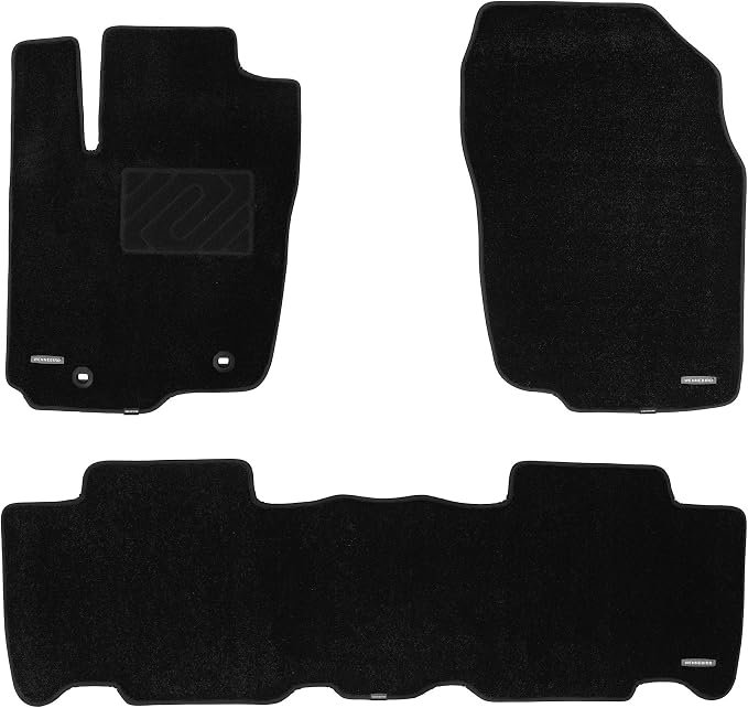 WENNEBIRD Carpet Floor Mats for Toyota RAV4 2013-2018, 3Pc | 0.6-Inch Ultra-Thick Plush Carpet, Noise-Reducing Comfort, Waterproof TPE Layer, Anti-Slip Backing