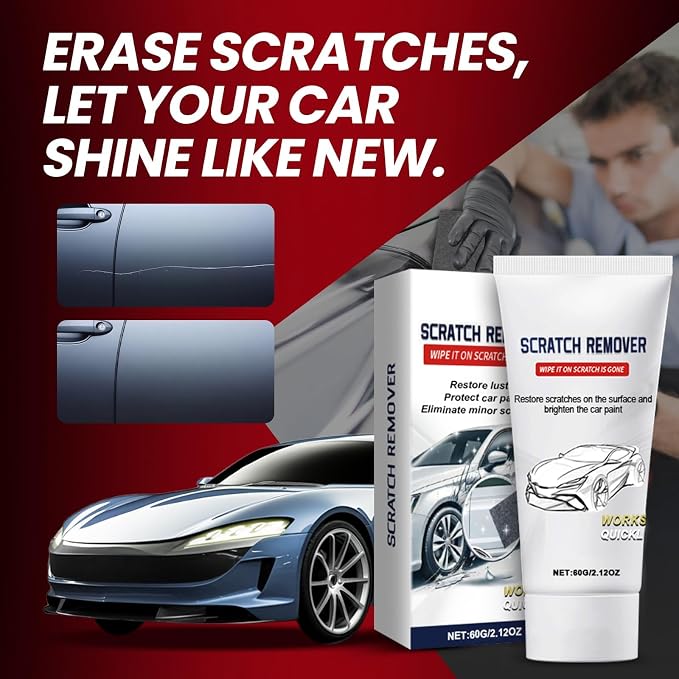 Car Scratch Remover, Scratch Remover for Vehicles, 6PCS Nano Magic Car Cloth Scratch Remover, Easily Removes Light Scratches, Swirls and Water Spot Remover for Cars