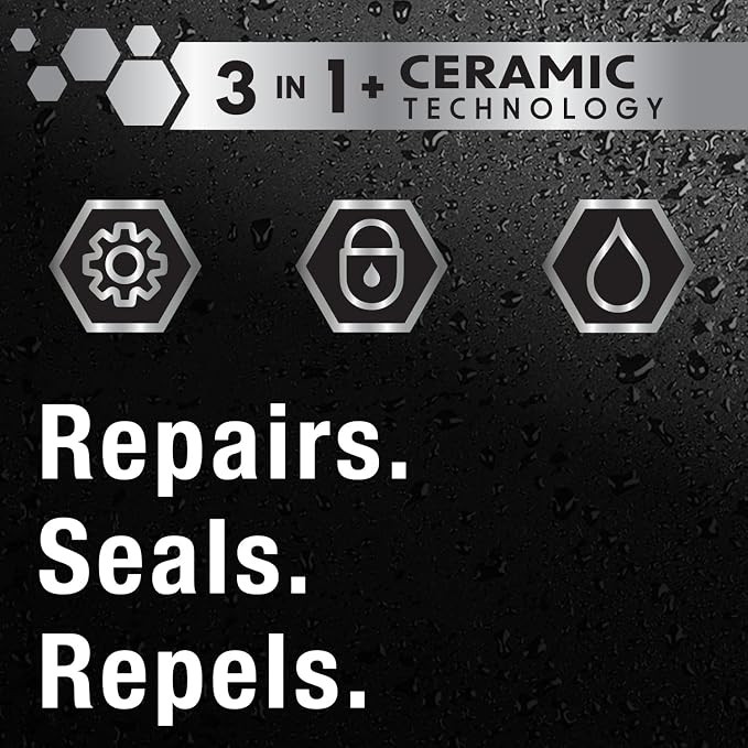 Nu Finish Once a Year Polish and Sealant - Professional Car Polish, 3-in-1 Ceramic Technology to Repair Scratches & Protect Paint, Gift for car Lovers