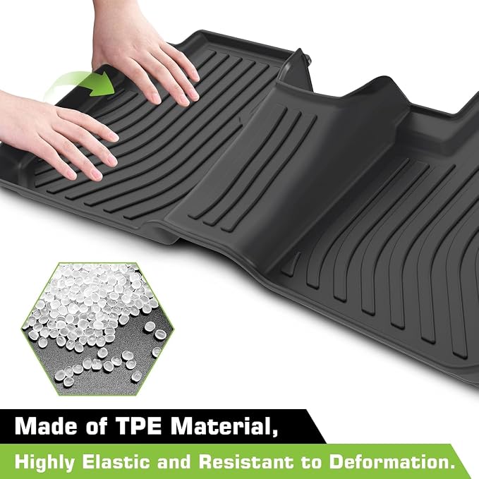 Floor Mats for Chevy Trax 2014-2023 and for Buick Encore 2013-2023 | (Not for Encore GX) , TPE Waterproof Non-Slip All Weather Protection Custom, Floor Mats & Cargo Liner