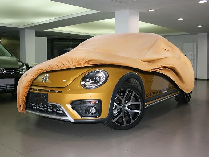 Heavy Duty Outdoor Car Cover Custom Fit for 2012-2019 Beetle Bug,Windproof All Weather Waterproof Sun Rain UV Dust Snow Protection Outdoor Car Covers