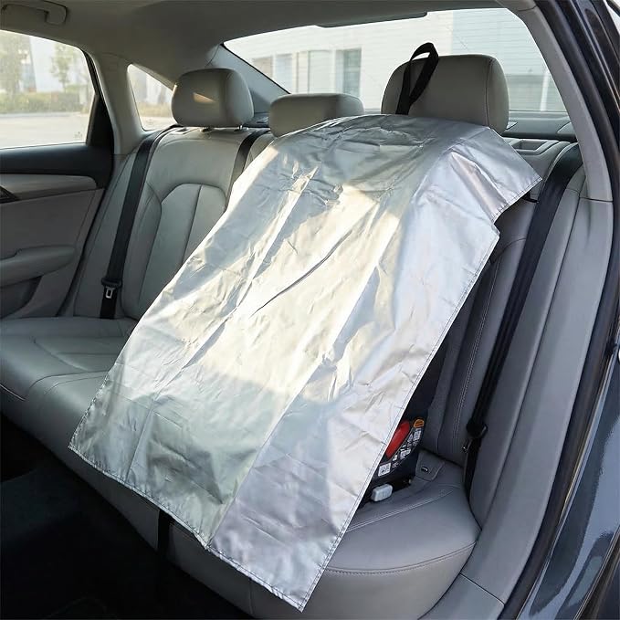 Baby Car Seat Sun Shade Cover Heat Protector, Carseat UV Protection Cooler Cover, Summer Travel Accessories