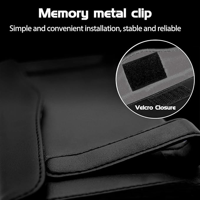 Bling Car Sun Visor Tissue Box Holder, Rhinestone PU Leather Crystal Sparkling Napkin Holder, Backseat Paper Towel Cover Case Car Accessories for Women (White)