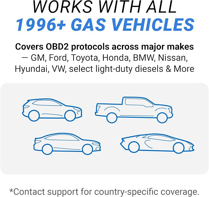 BlueDriver Pro Next Gen OBD2 Scanner – No Subscription, Bluetooth Car Code Reader for iPhone & Android – Diagnose 8000+ Issues, ABS SRS TPMS, Repair Reports, Vehicles 1996+