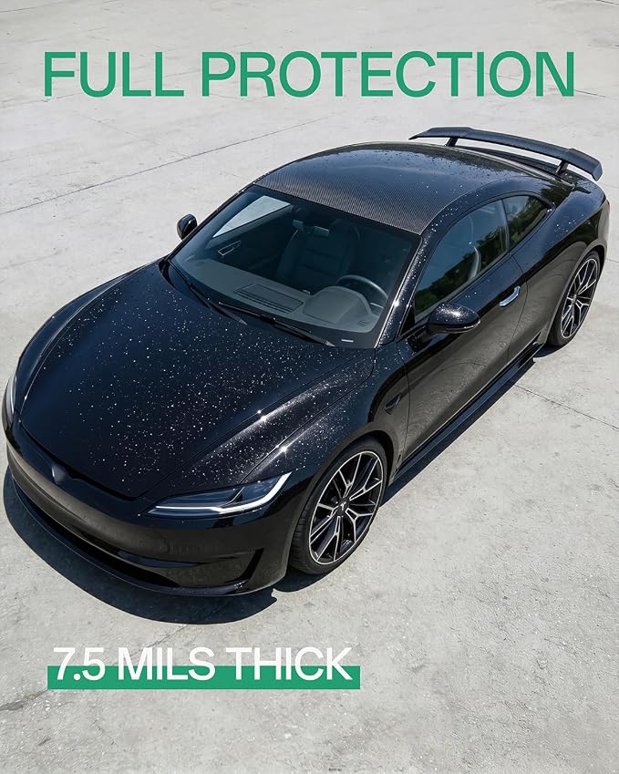 PPF, Dry Apply TPU PPF Vinyl Car Wrap Roll 1ft x 5ft, Paint Protection Vinyl Film