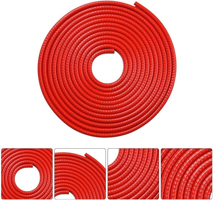 Garneck Car Door Edge Guards Rubber U Shape Edge Trim Seal Strips Protector Car Door Edge Protection for Car Auto Vehicle 10M