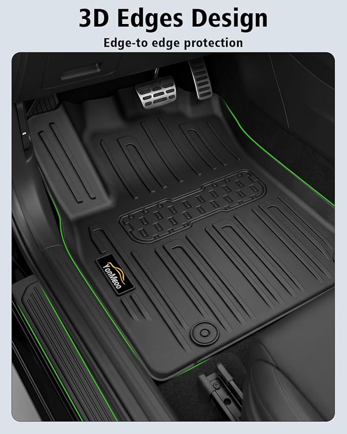 Floor Mats & Cargo Liner Custom Fit for Kia K4 Hatchback 2026 (Not for K4 Sedan) All Weather TPE Rubber Floor Liners Full Set Automotive Mat for K4 Hatchback Accessories