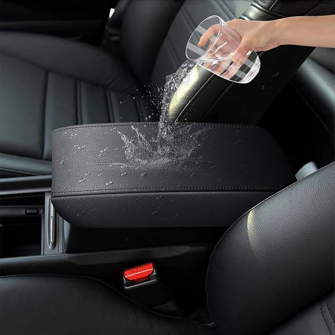 AOMSAZTO Armrest Covers for Honda Civic 2006-2011 Black | Wateproof and Anti-scratch console cover