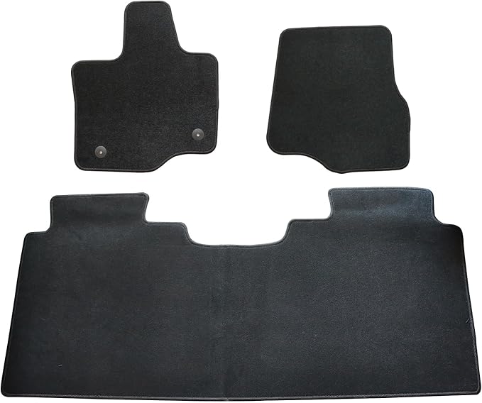 GXARTS Waterproof Car Floor Mats Carpet Full Set Compatible with Ford F-150 2021 2022 2023 2024 2025 | All-Weather Protection，with Anti-Slip Buckle