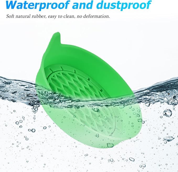 Zpana Bling Car Cup Holder Coaster, 2PCS Crystal Rhinestone Non Slip Waterproof Vehicle Insert Water Bottle Holder Pads, Shockproof Auto Interior Decorative Coasters, Universal Fit (Bright Green)