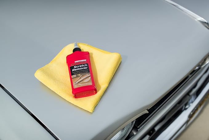 Mothers California Gold Scratch Remover, 8 oz. (08408) | Safely & Effectively Eliminates Light Scratches, Scuffs & Transfers from Paint & Clearcoat, Handles and High-Touch Areas