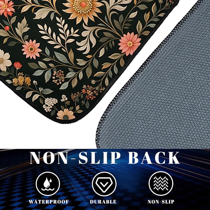 Christmas Car Floor Mats Set of 4 Red Plaid Truck Santa Tree Gift Automotive Foot Mats Rugs Carpet for Car Non-Slip Auto Car Accessories Universal Fit Car Accessories for Truck