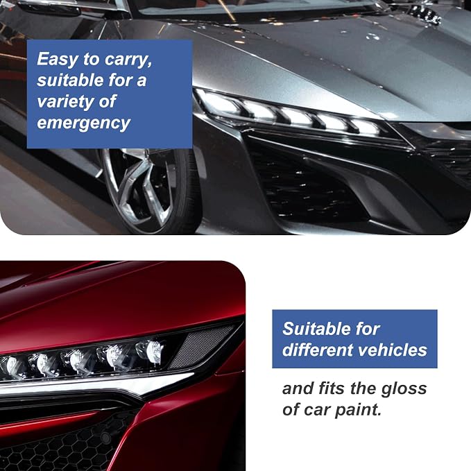 All Car Magic Pen, Magic Car Scratch Removal Pen, Lasting Car Scratch Remover, Quick Fix for Scratches and Paint Damage,Easy Use, Weatherproof Fits All Car Colors (3 PC)