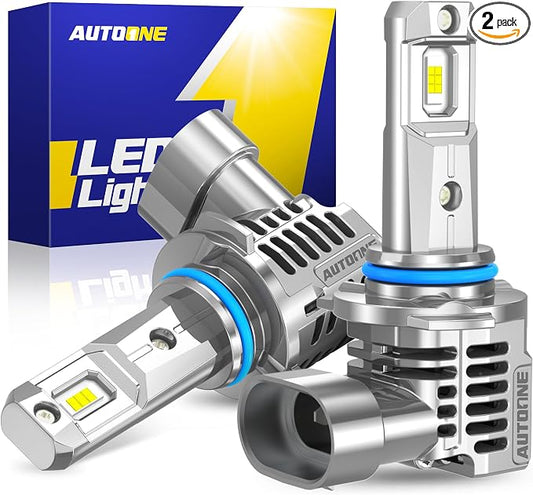 AUTOONE 2026 Upgraded 9005 Headlight Bulbs, 1400% Bright 70000 Lumens HB3 Bulbs