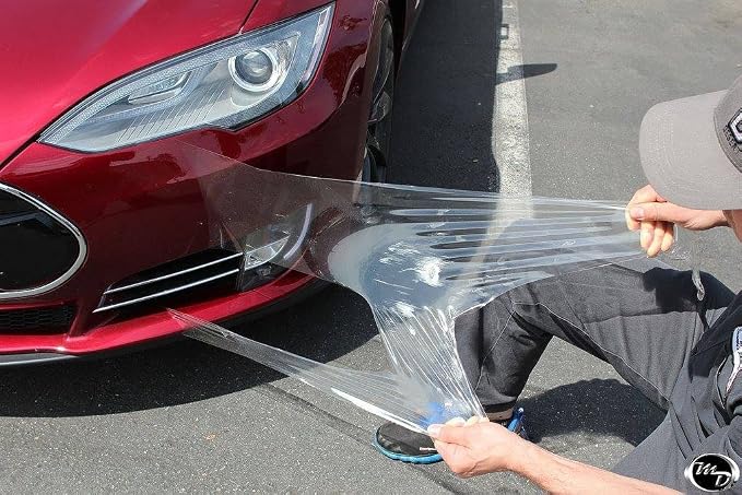 VViViD Paint Protection Film 12 Inches x 54 Inches Clear Gloss Self Healing Wrap Guard