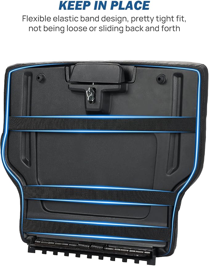 JOYTUTUS Center Console Cover Compatible with 2019-2026 Ram 1500 New Model Jump Seat Console, Leather Arm Rest Armrest Cover for Car, Durable Middle Console Cover, Car Arm Rest Cover Replacement