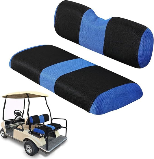 4 Passenger Golf Cart Seat Covers Fit for EZGO TXT OEM Ordinary Seat Cushion, EZGO TXT Front and Back seat Cover, Washable Golf Cart Seat Covers for EZGO