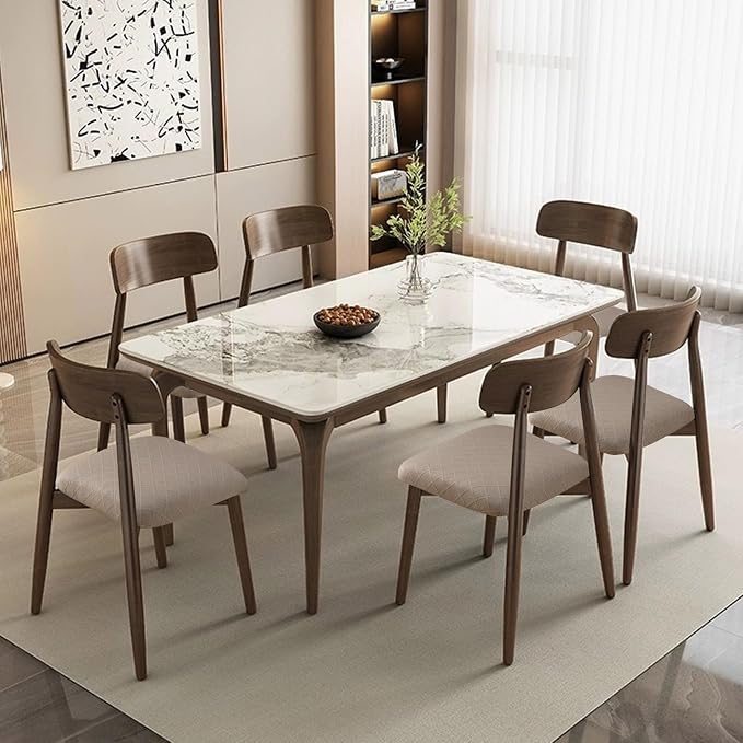 Waterproof Chair Seat Covers Set of 6 for Dining Room, Stretch Removable Washable Dining Chair Seat Slipcovers for Home, Restaurant, Banquet,Kitchen Chair Seat Cushion Protector(Taupe,Small)
