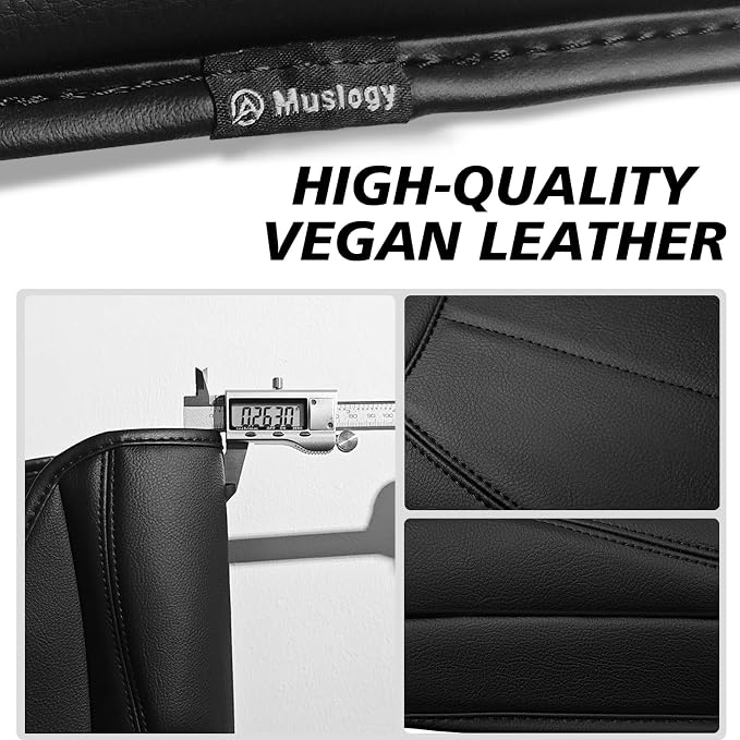 Muslogy Center Console Armrest Cover Fit for Ford Expedition 2025 2026 Accessories, Comfort Armrest Pad Console Lid Cushion Vegan Leather Regular Thick