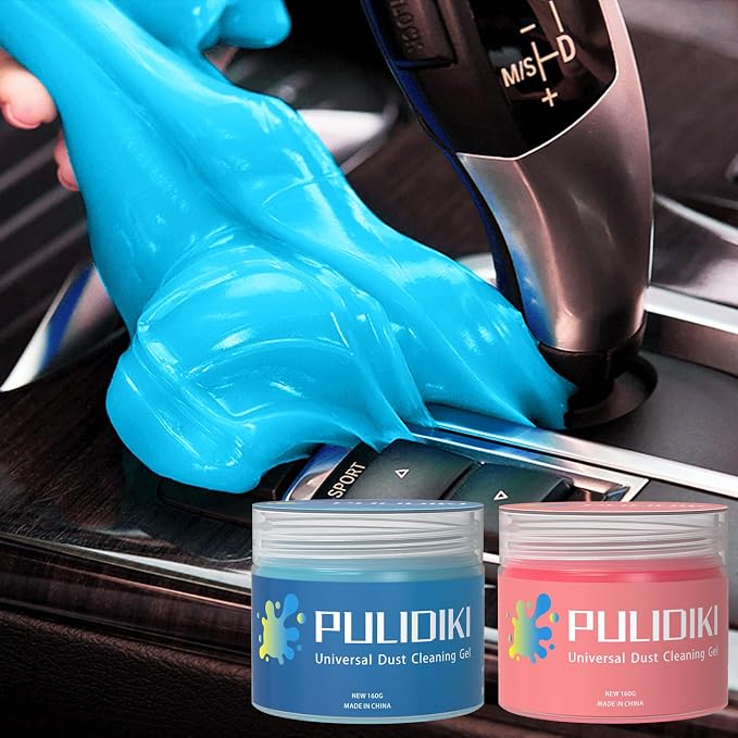 PULIDIKI Car Cleaning Gel Detailing Kit Automotive Dust Car Crevice Cleaner Slime Auto Air Vent Interior Detail Removal for Car Putty Cleaning Keyboard Cleaner Car Accessories