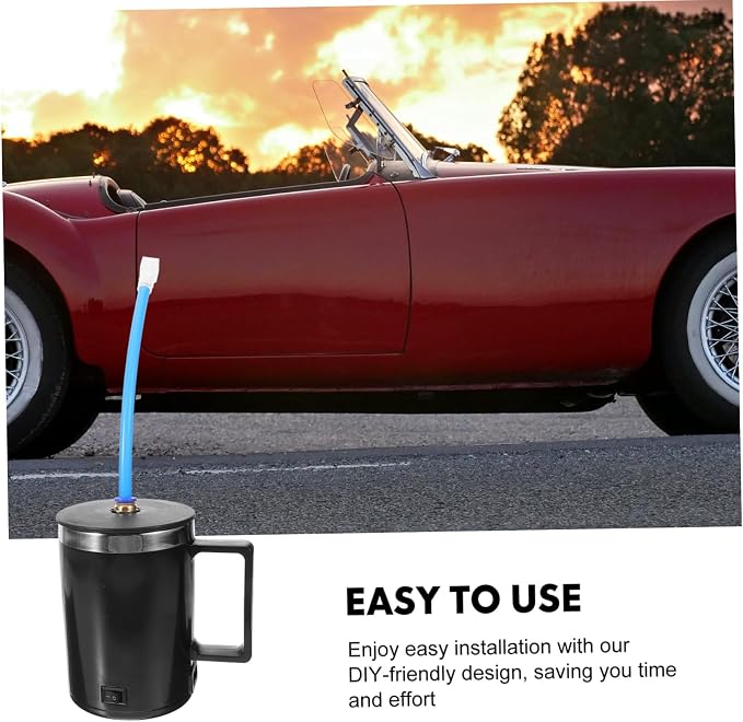 Headlight Restoration Kit Atomizing Cup Leakproof Nozzle | Plastic build, 110V CN plug, Black finish, Suitable for US use